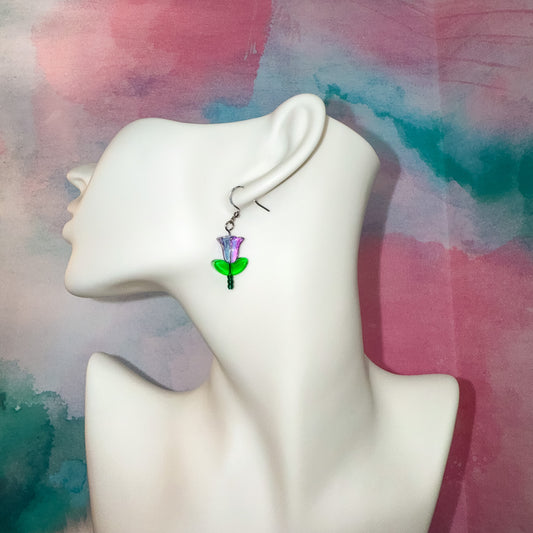 Aurora's - Beaded Flower Earring