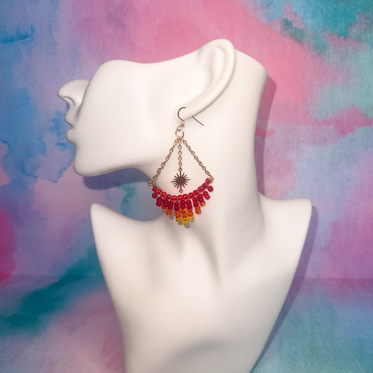 Heatwave - Statement Dangle Earring