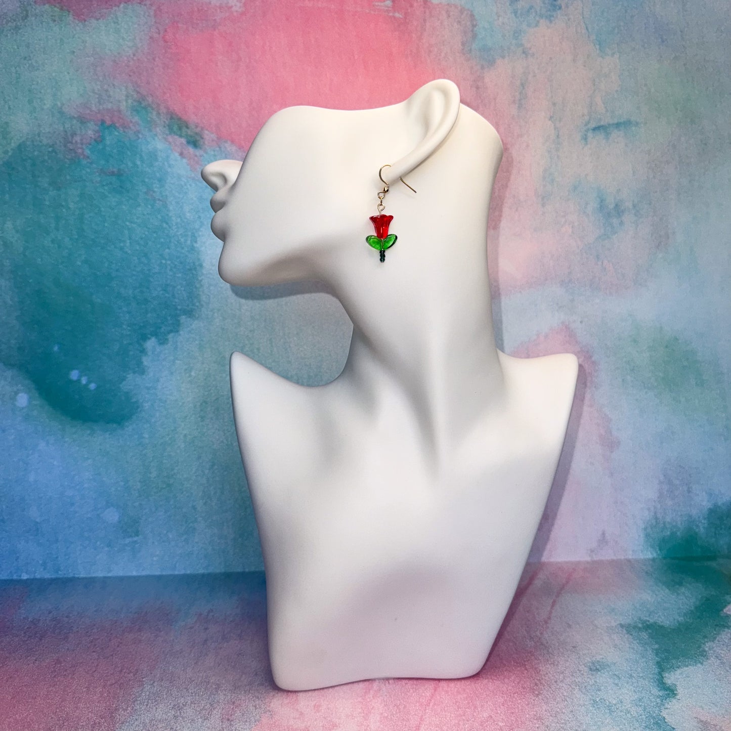 Antheia's - Beaded Flower Earring