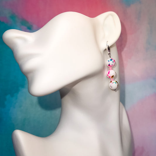 Jawbreaker - Beaded Dangle Earring