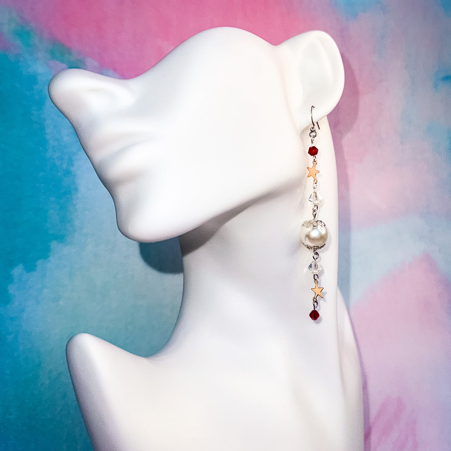 Cancer - Celestial Dangle Earring
