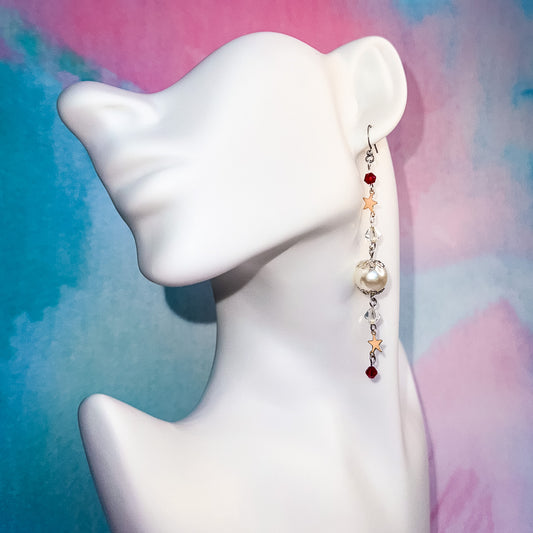 Cancer - Celestial Dangle Earring