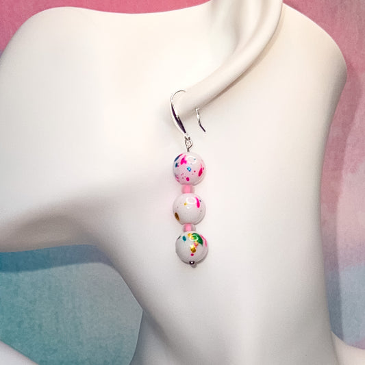 Jawbreaker - Beaded Dangle Earring