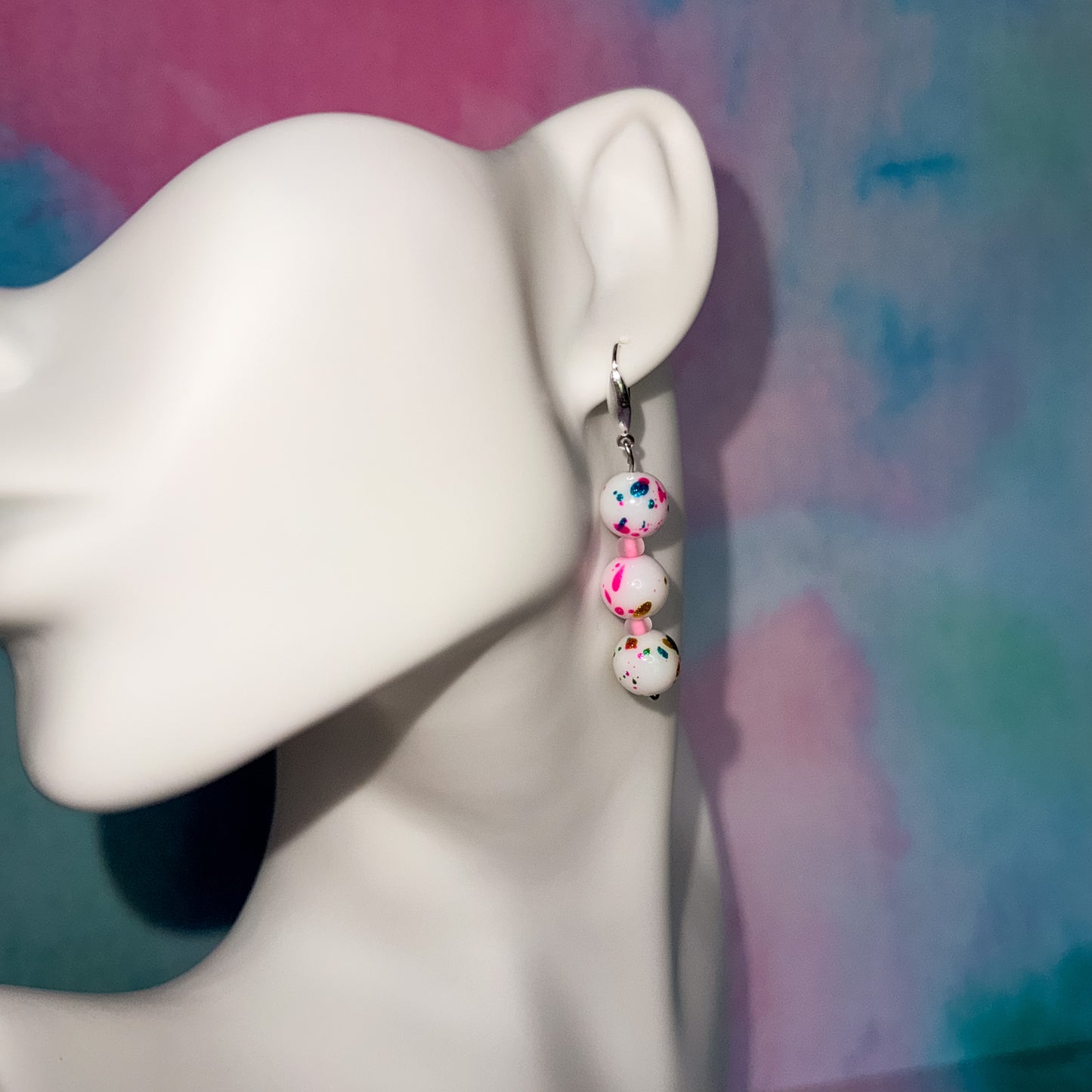 Jawbreaker - Beaded Dangle Earring