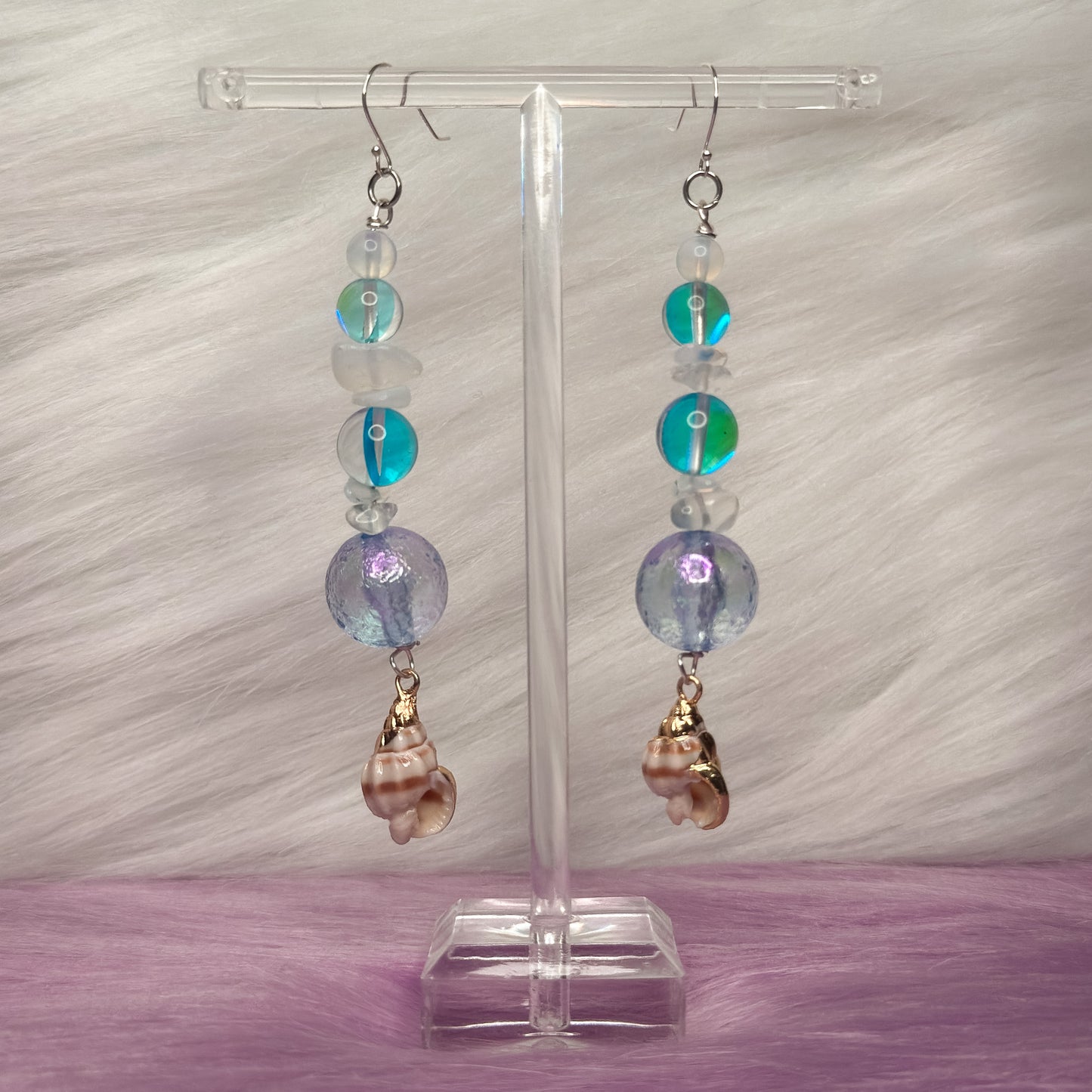 Oceanic - Beaded Dangle Earring